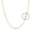 Cadena Rombo de Oro Amarillo 18 Quilates con 50 cm de Largo y 3,90 gr