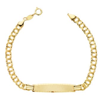 Pulsera Esclava 17 cm Tipo Húngara en Oro Amarillo 18 Quilates