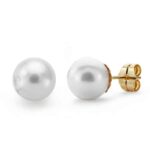 Pendientes Perla Australiana 9 mm Oro Amarillo18K