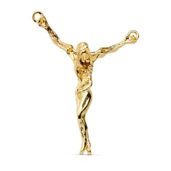 Colgante Cristo de Dalí 38 x 30 mm Oro Amarillo 18 Quilates