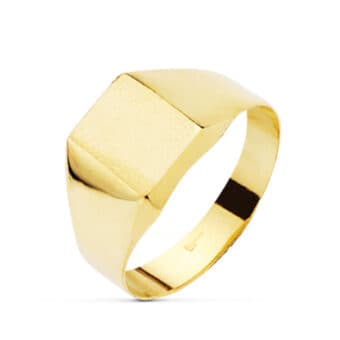 Sello Comunión Niño 10 x 8 mm Oro amarillo 18K Liso