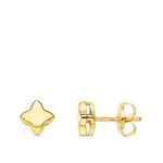 Pendientes 6,5 x 6,5 mm Oro Amarillo 18 Quilates Estrellas Lisas