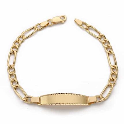 Esclava Comunión 18 cm Tipo Cartier en Oro Amarillo 18 Quilates