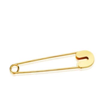 Alfiler Bebé 39 x 8 mm Oro Amarillo 18K con Clásico