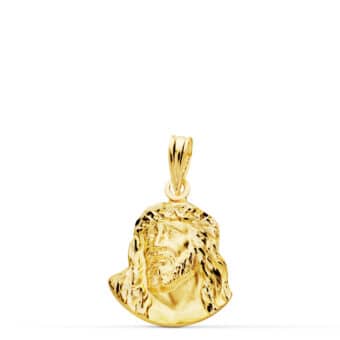 Colgante Cristo de Murillo 16 x 14 mm Oro Amarillo 18 Quilates Cara
