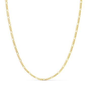 Cadena Cartier Hueca de Oro Amarillo 18K con 60 cm de Largo y 2,5 mm de Grosor