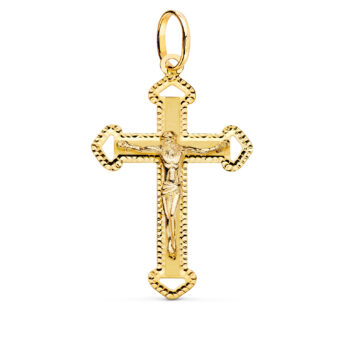 Cruz Cristo 35 x 22 mm Oro Amarillo 18K