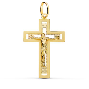 Cruz Cristo 35 x 22 mm Oro Amarillo 18K