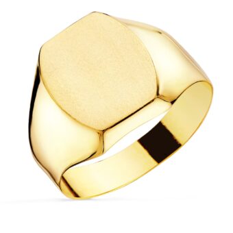 Sello Hombre 14 x 12 mm Oro Amarillo 18K
