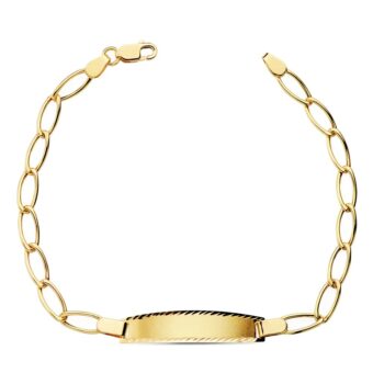 Esclava Comunión 17 cm Bilbao en Oro Amarillo 18K