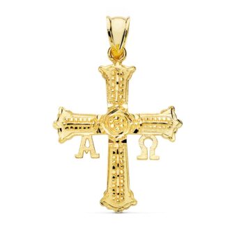 Cruz de Covadonga 31 x 24 mm Oro Amarillo 18K