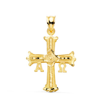 Cruz de Covadonga 33 x 25 mm Oro Amarillo 18K