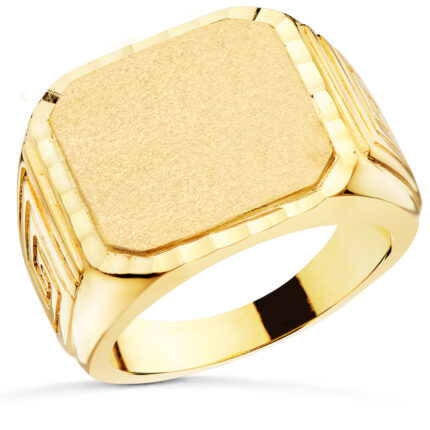 Sello Hombre 18 x 17 mm Oro Amarillo 18K
