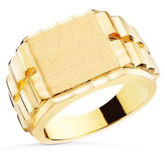 Sello Hombre 14 mm Oro Amarillo 18K Rolex