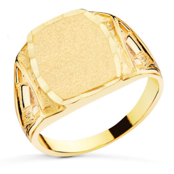 Sello Hombre 15 x 12 mm Oro Amarillo 18K
