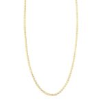 Cadena Maciza Tipo Ancla Oro Amarillo 18K con 50 cm de largo y 1,2 mm de grosor