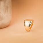 Sello Hombre 18 x 17 mm Oro Amarillo 18K - Imagen 3