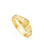 Sello Bebé 4 mm Oro Amarillo 18K Redondo