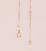 Gargantilla 45 cm Oro Amarillo 18K Zafiro Oval - Imagen 3