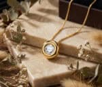 Gargantilla Diamante 0,325 ct. Oro Amarillo 18K Chatón - Imagen 2