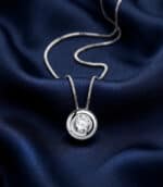 Gargantilla Diamante 0,325 ct. Oro Blanco 18K Chatón - Imagen 2