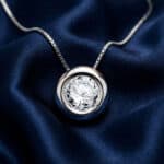 Gargantilla Diamante 0,325 ct. Oro Blanco 18K Chatón - Imagen 3