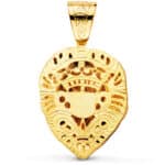 Colgante Cabeza León 66 x 56 mm Oro Amarillo 18K Tallas - Imagen 3