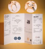 Solitario Diamante Central 1,03 ct Lab en Oro Amarillo 18K - Imagen 3